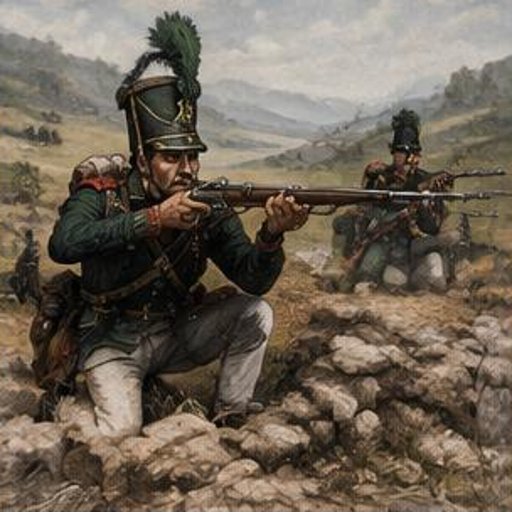 Illustration of Infanterie Légère