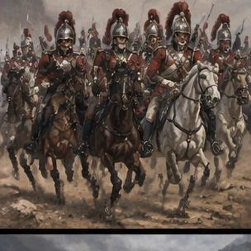 Illustration of Union Brigade Charge