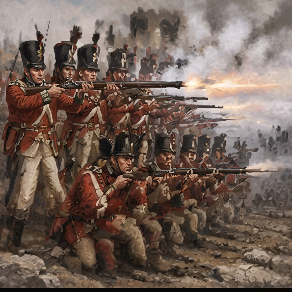 Illustration of Redcoat Line Battalion