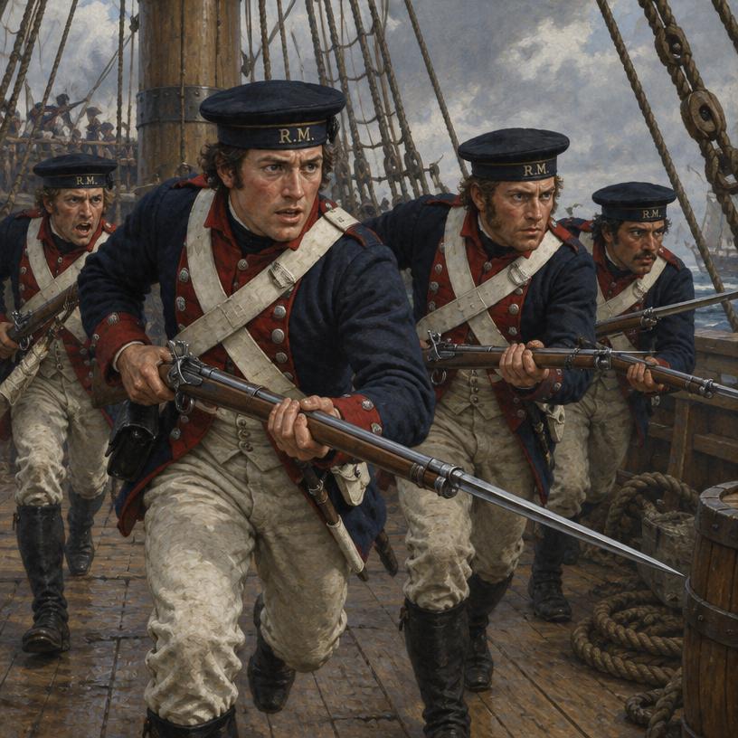 Illustration of Royal Marines