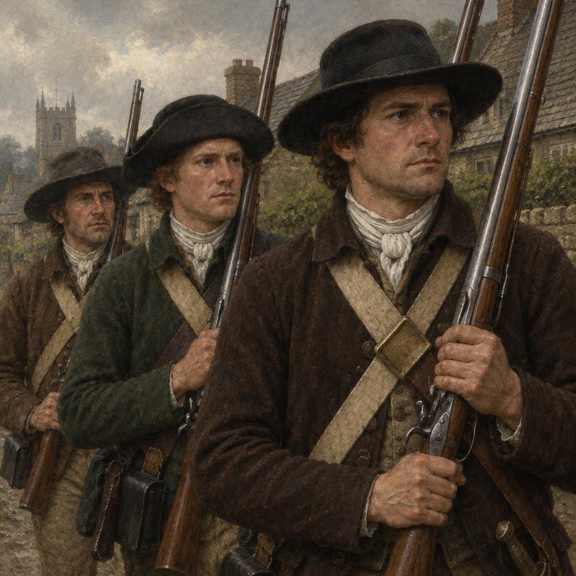 Illustration of County Militia