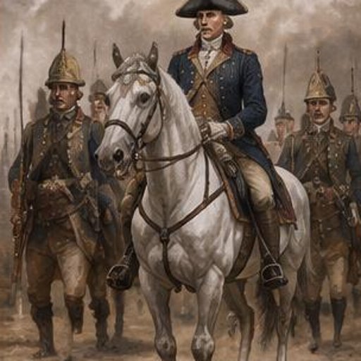 Illustration of Continental Light Dragoons
