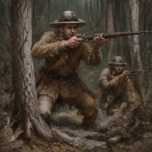 Illustration of 1st Delaware Elite Infantry