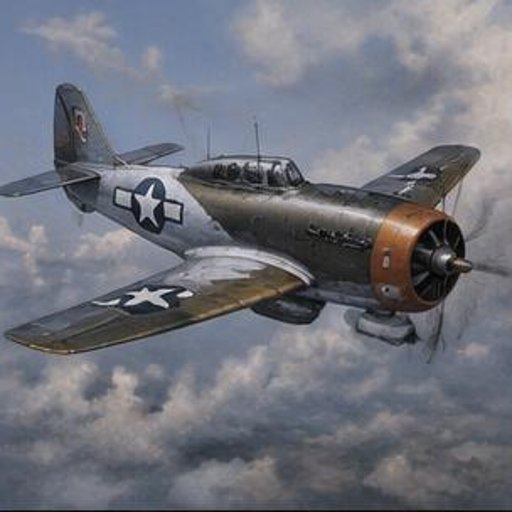 Illustration of P-47 Thunderbolt